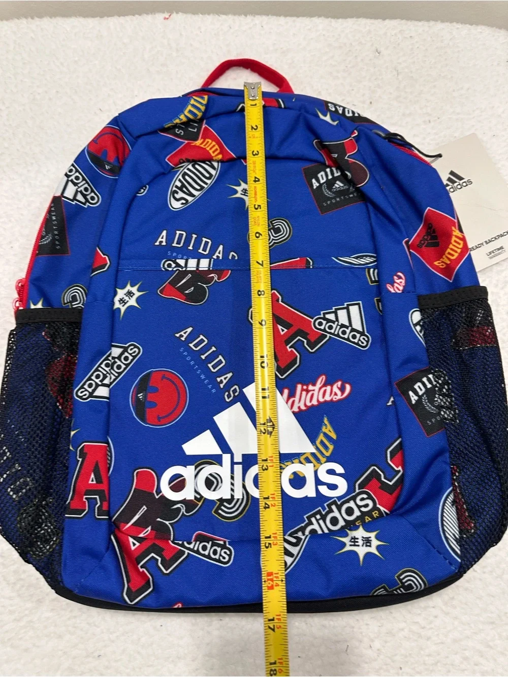 Adidas Blue Backpack